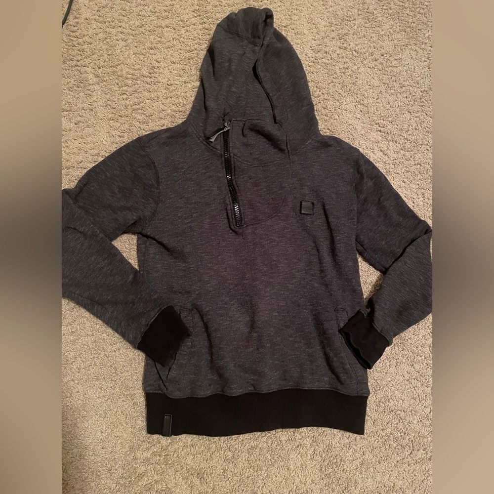 Superfly Dark Gray Hooded Sweatshirt